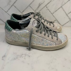 P448 Sparkle Sneakers Size 40
